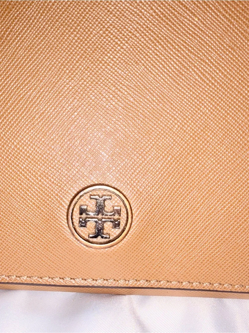 Tory Burch Tan Crossbody Wallet